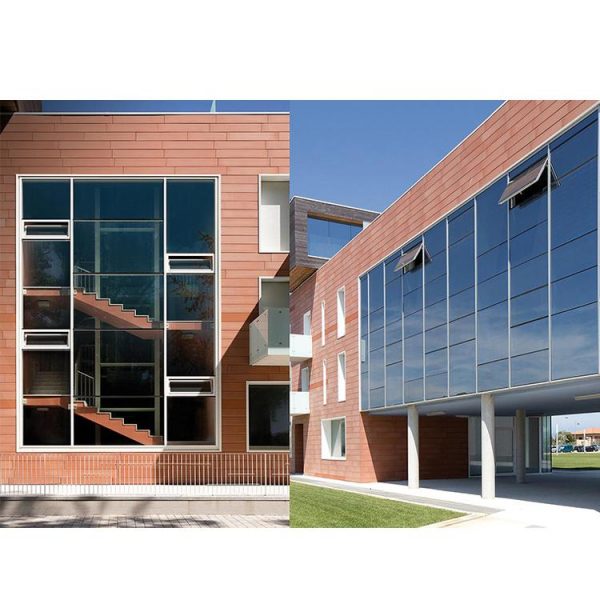 China WDMA Aluminium Reflection Insulated Glazed Tempered Glass Facade Curtain Wall System Price Cost Per Square Metre