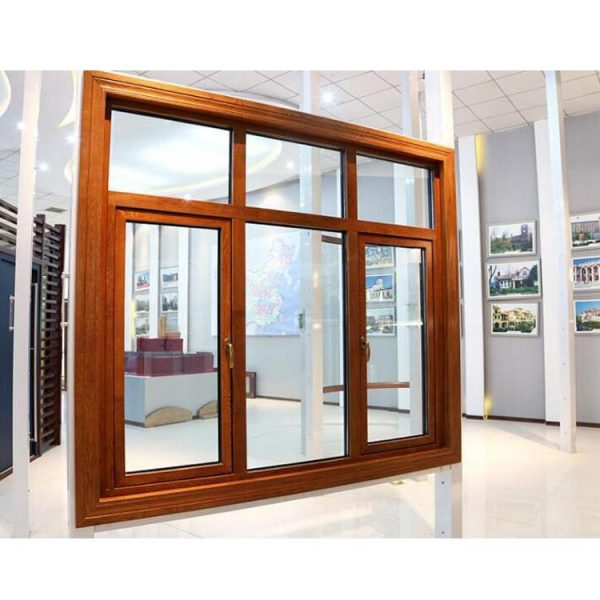 China WDMA American Aluminum Clad Timber Glass Doors And Windows Cladding Wood Windows