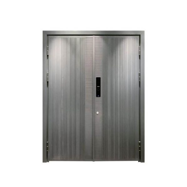 China WDMA Arch Aluminium Office Swing Steel Panel Door Price Specification
