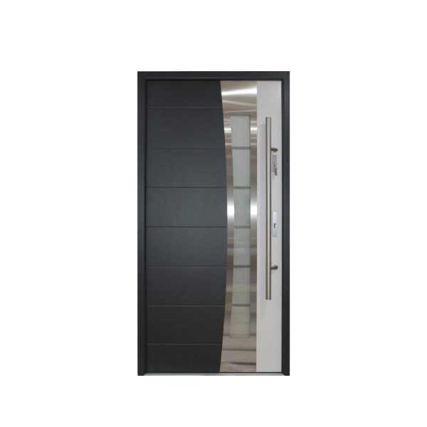 WDMA Modern Exterior Stainless Steel Door