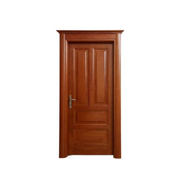 China WDMA semi solid wooden door