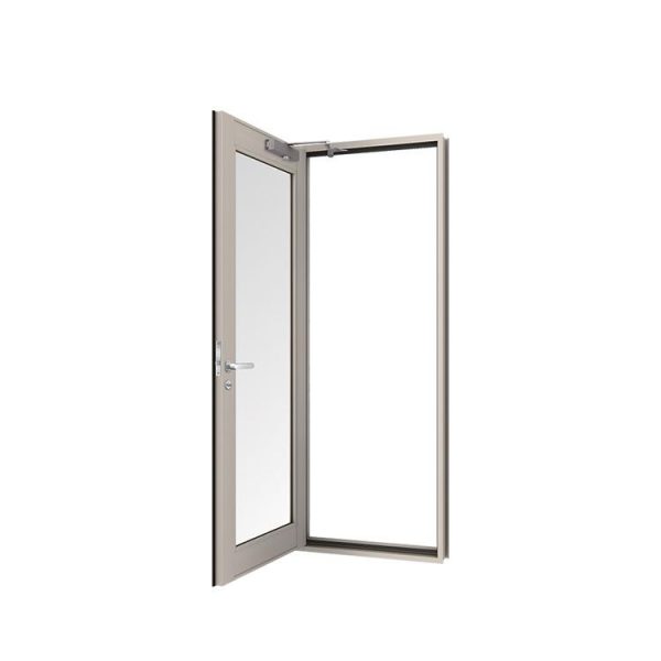 WDMA Commercial One Way Glass Kitchen Hinged Door Design