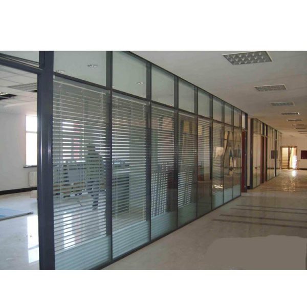 WDMA cost of glass partition wall Aluminum office partition