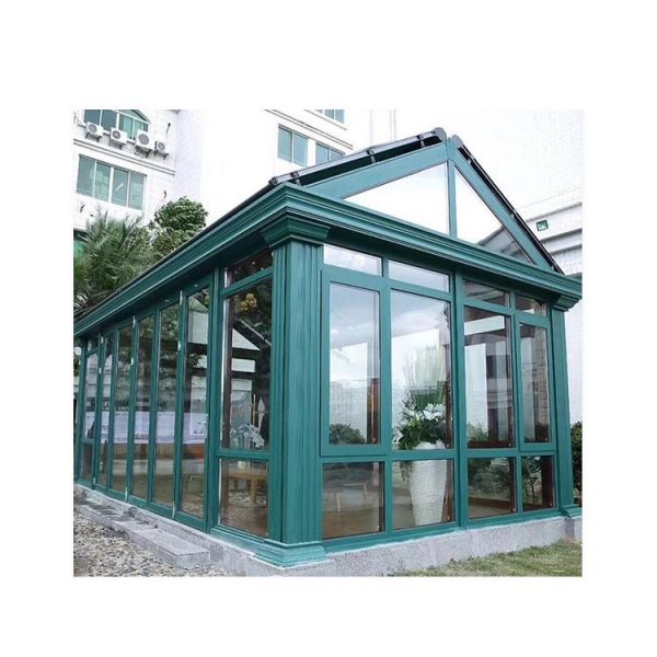 China WDMA Insulated Glass Conservatory Rooms For Gardens