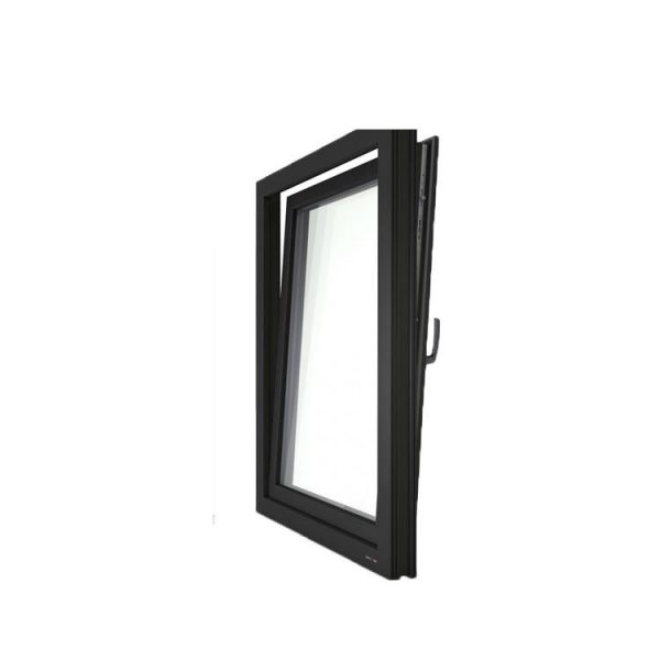 WDMA Made In China Villa Aluminium Single Tilt Turn Out Door Attach With Window Models House Windows With Glass Design