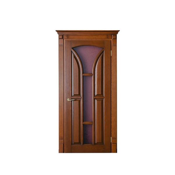 WDMA Natural Oak Veneer Engineered Wooden Door For House