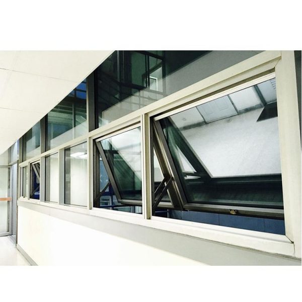 China WDMA New Design Aluminum Awning Window Frames For Commercial