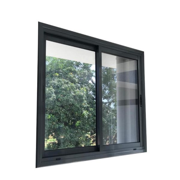 China WDMA Power Costed Cheap New Design Bronze Color Pictures Of Aluminum Sliding Window For Nepal Market