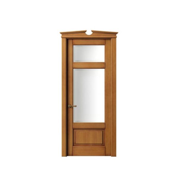 China WDMA Teak Wood French Door Main Double Door Designs Catalogue